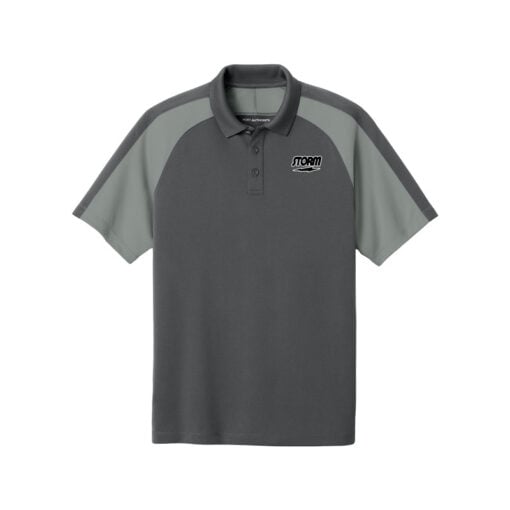 Storm Wearever Performance Pique Colorblock Bowling Polo - Image 3