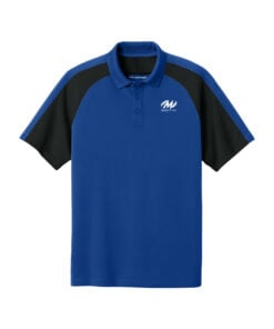 Alternative view of Motiv Wearever Performance Pique Colorblock Bowling Polo