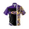 Storm Black Mamba Quick Ship CoolWick Sash Zip Bowling Jersey