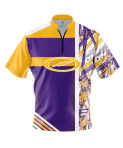 Storm Mamba Quick Ship CoolWick Sash Zip Bowling Jersey
