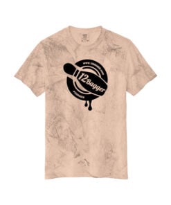 Alternative view of 12Bagger Heavyweight Color Blast Bowling T-Shirt