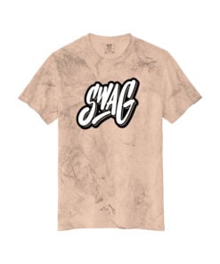 Alternative view of Swag Heavyweight Color Blast Bowling T-Shirt