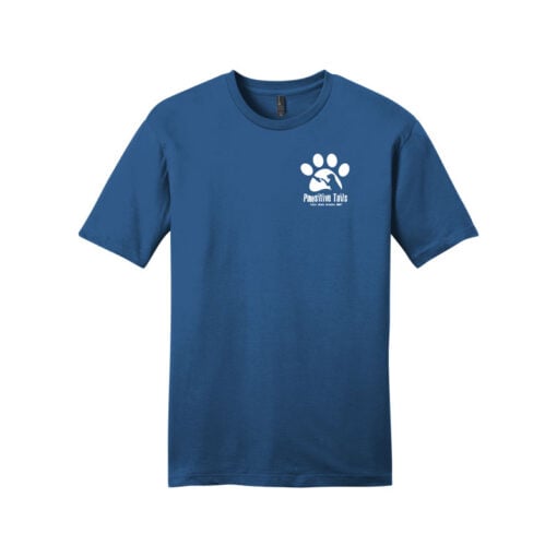 Pawsitive Tails Dog Rescue Luke Rosdahl Men's Rescue Adopt Foster CoolWick Bowling Tee