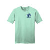 Pawsitive Tails Dog Rescue Luke Rosdahl Men's Heart Paw CoolWick Bowling Tee