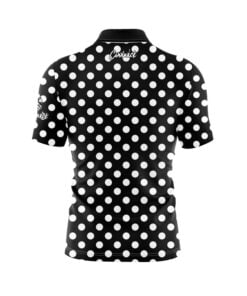 Alternative view of Polka Polka Fast Track CoolWick Bowling Jersey
