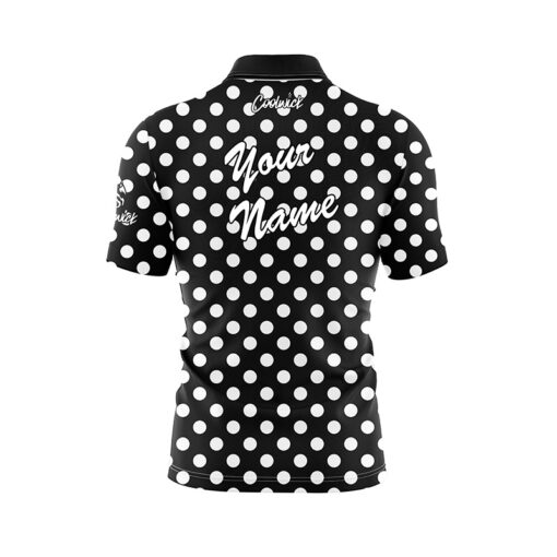 Polka Polka Fast Track CoolWick Bowling Jersey - Image 3