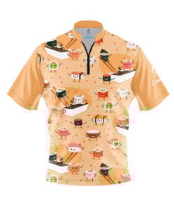 Sushi Party Fast Track CoolWick Bowling Jersey