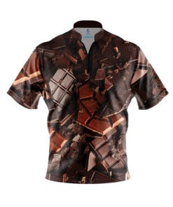 Chocolate Fast Track CoolWick Bowling Jersey