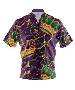 Mardi Gras Fast Track CoolWick Bowling Jersey