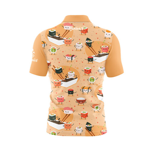 Sushi Party Fast Track CoolWick Bowling Jersey - Image 2