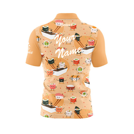 Sushi Party Fast Track CoolWick Bowling Jersey - Image 3
