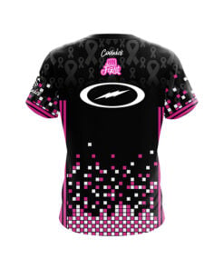Alternative view of Storm Paint the Lanes Pink Pixel by Pink CoolWick Bowling Jersey