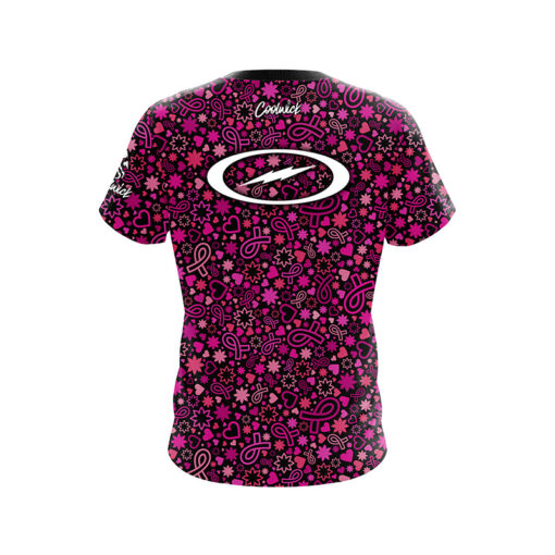 Storm Paint the Lanes Pink Fight for Life CoolWick Bowling Jersey - Image 2