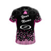 Storm Paint the Lanes Pink Pixel by Pink CoolWick Bowling Jersey - Image 3