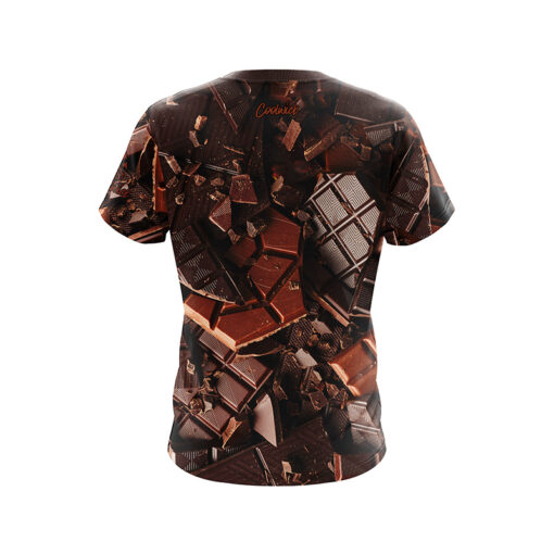 Chocolate CoolWick Bowling Jersey - Image 2