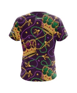 Alternative view of Mardi Gras CoolWick Bowling Jersey