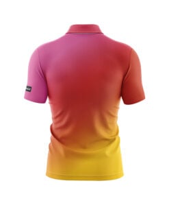 Alternative view of CoolWick Sunset Rush Everyday Button Polo