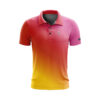CoolWick Sunset Rush Everyday Button Polo
