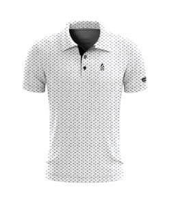 CoolWick The Great Mustachio Everyday Button Polo