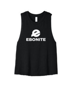 Ebonite Women's Cropped Racerback Bowling Tank Top