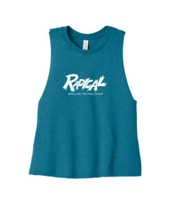 Radical Women's Cropped Racerback Bowling Tank Top