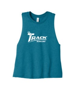 Track Women's Cropped Racerback Bowling Tank Top