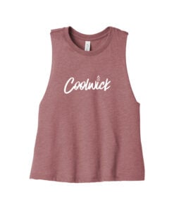 Coolwick Women's Cropped Racerback Bowling Tank Top