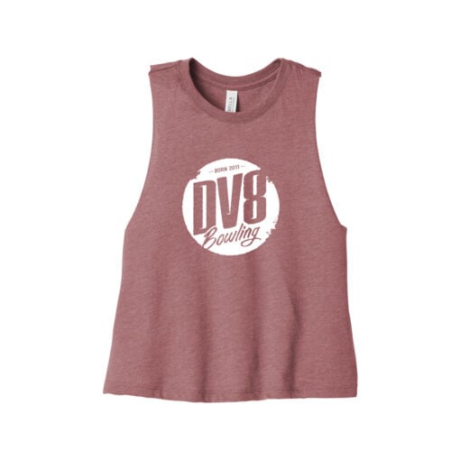 DV8 Women's Cropped Racerback Bowling Tank Top - Image 4