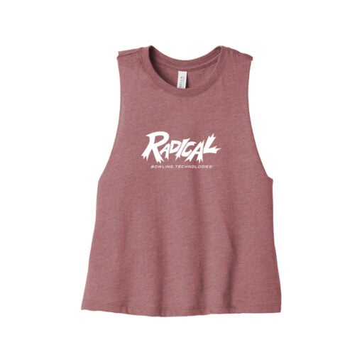 Radical Women's Cropped Racerback Bowling Tank Top - Image 4