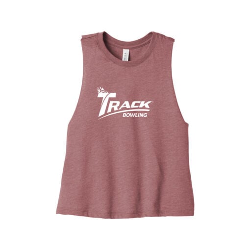 Track Women's Cropped Racerback Bowling Tank Top - Image 4