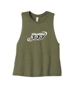 Columbia 300 Women's Cropped Racerback Bowling Tank Top