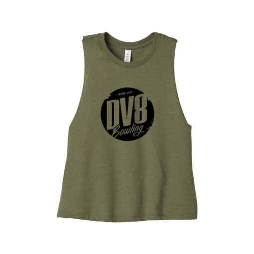 DV8 Women's Cropped Racerback Bowling Tank Top - Image 3