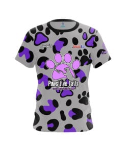 Pawsitive Tails Dog Rescue Luke Rosdahl Leopard Dog CoolWick Bowling Jersey