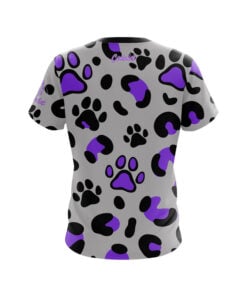 Alternative view of Pawsitive Tails Dog Rescue Luke Rosdahl Leopard Dog CoolWick Bowling Jersey
