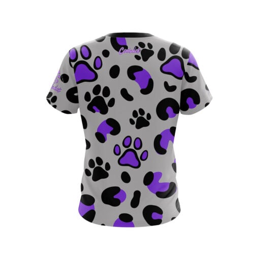Pawsitive Tails Dog Rescue Luke Rosdahl Leopard Dog CoolWick Bowling Jersey - Image 2