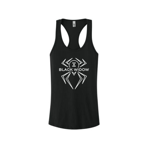 Hammer Black Widow Women's Racerback Bowling Tank Top - Image 6