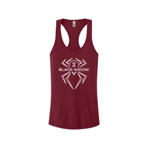 Hammer Black Widow Women's Racerback Bowling Tank Top - Image 5