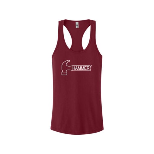 Hammer Women's Racerback Bowling Tank Top - Image 5