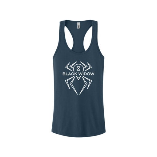 Hammer Black Widow Women's Racerback Bowling Tank Top - Image 4