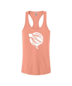 12Bagger Women's Racerback Bowling Tank Top