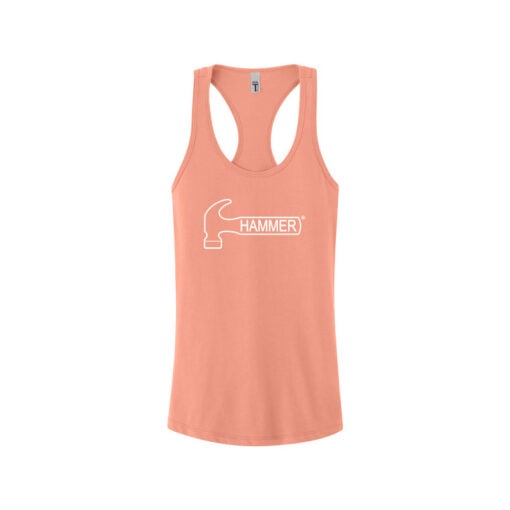 Hammer Women's Racerback Bowling Tank Top - Image 3
