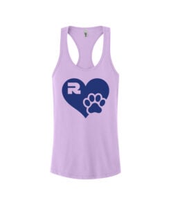 Pawsitive Tails Dog Rescue Luke Rosdahl Women's Heart Paw CoolWick Bowling Tank Top