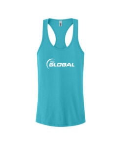 Alternative view of 900 Global Women's Racerback Bowling Tank Top