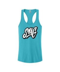 Alternative view of Swag Women's Racerback Bowling Tank Top