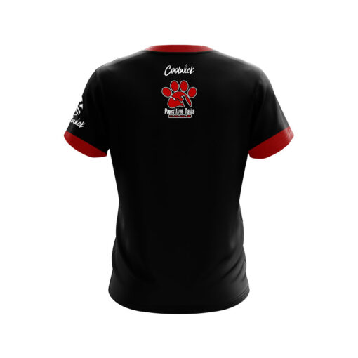 Pawsitive Tails Dog Rescue Luke Rosdahl Red Heeler CoolWick Bowling Jersey - Image 2