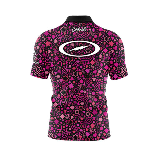Storm Paint the Lanes Pink Fight for Life Fast Track CoolWick Bowling Jersey - Image 2