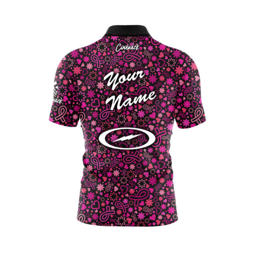 Storm Paint the Lanes Pink Fight for Life Fast Track CoolWick Bowling Jersey - Image 3