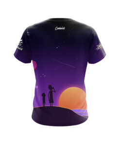 Alternative view of A2B Addicted2Bowling Jai Jones Interdimensional Sunset CoolWick Jersey