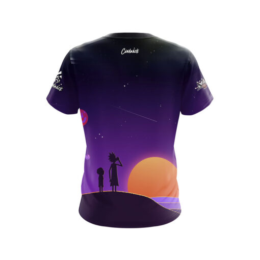 A2B Addicted2Bowling Jai Jones Interdimensional Sunset CoolWick Jersey - Image 2