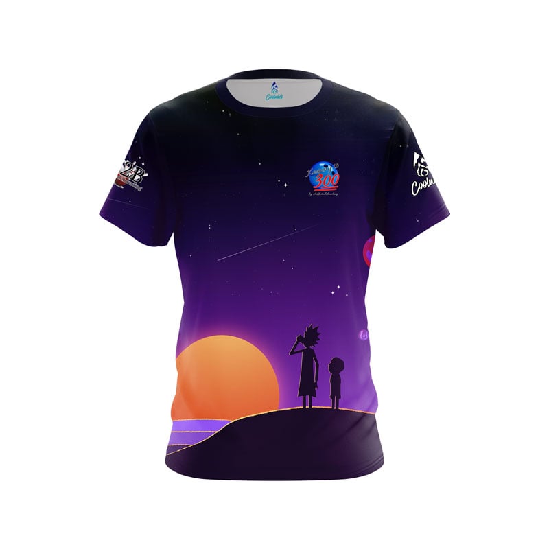 A2B Addicted2Bowling Jai Jones Interdimensional Sunset CoolWick Jersey